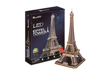 Cubic Fun Puzzle 3D Wieża Eiffela LED
