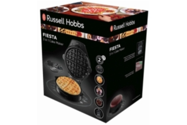 Russell Hobbs Urządzenie 3w1 do przygotowywania gofrów, muffinek i donutów 